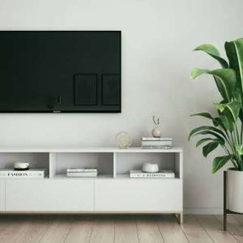 Wohnwand im Wohnzimmer