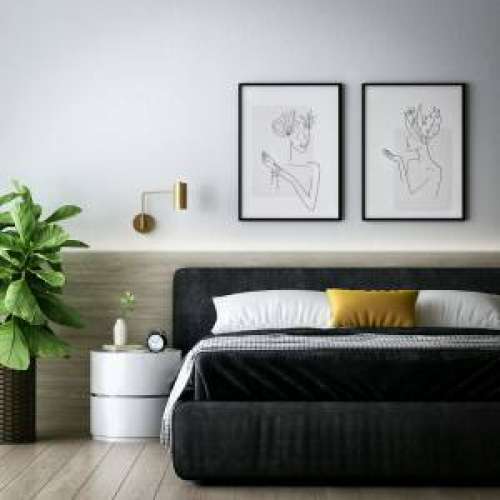 Schlafzimmer Queen-Size Bett