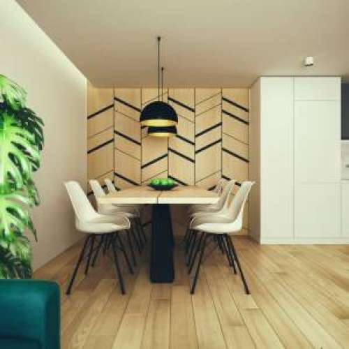 integrierter  Essplatz für 6 Personen